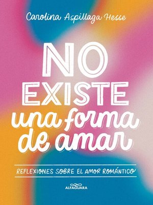 cover image of No existe una forma de amar